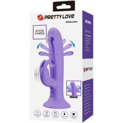 PRETTY LOVE - KILLMOULIS RABBIT VIBRATOR 12 VIBRATIONSMODI LILA – Produktansicht 9