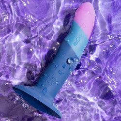 ROMP - PICCOLO SILIKONDILDO MIT DREIFARBIGEM SAUGAUFFANG 14 CM – D-245877 – Produktansicht 2