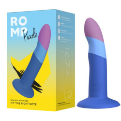 ROMP - PICCOLO SILIKONDILDO MIT DREIFARBIGEM SAUGAUFFANG 14 CM – D-245877 – Produktansicht 5