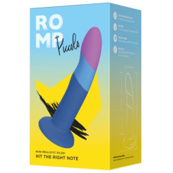 ROMP - PICCOLO SILIKONDILDO MIT DREIFARBIGEM SAUGAUFFANG 14 CM – D-245877 – Produktansicht 6