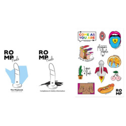 ROMP - PICCOLO SILIKONDILDO MIT DREIFARBIGEM SAUGAUFFANG 14 CM – D-245877 – Produktansicht 7