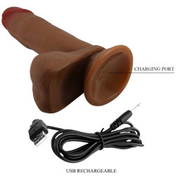 BAILE - ABEL REALISTISCHER DILDO 21 CM MULATTE – Produktansicht 8
