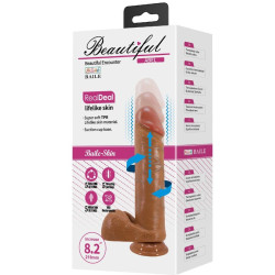 BAILE - ABEL REALISTISCHER DILDO 21 CM MULATTE – Produktansicht 10