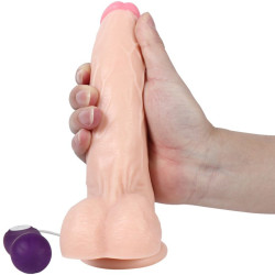 SHEQU - HOLY DRAGON VIBRATORDILDO MIT FERNBEDIENUNG 20,5 CM – Produktansicht 4