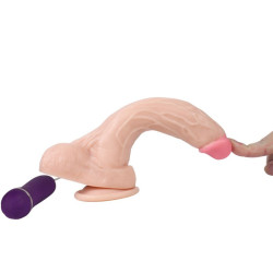 SHEQU - HOLY DRAGON VIBRATORDILDO MIT FERNBEDIENUNG 20,5 CM – Produktansicht 5