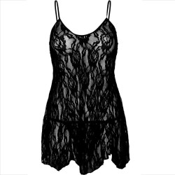 LEG AVENUE - CHEMISE-BLUMENSPITZE – Produktansicht 3