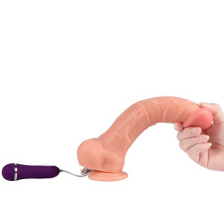 SHEQU - APOLO VIBRATORDILDO MIT FERNBEDIENUNG 24,5 CM – Produktansicht 5