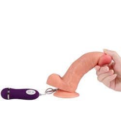 SHEQU - IRON DRAGON VIBRATORDILDO MIT FERNBEDIENUNG 17,5 CM – Produktansicht 6