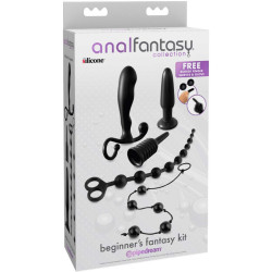 ANAL FANTASY ELITE COLLECTION - BEGINNER FANTASY ANAL KIT SCHWARZ