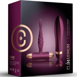 CLIMAXIMUM - DARE KIT TWISTED VIBRATOR + ANAL PLUG ANFÄNGER – Produktansicht 4