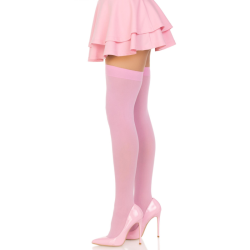 LEG AVENUE - NYLON-OBERTEILHÖHE ROSA – Produktansicht 3