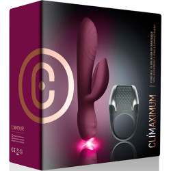 CLIMAXIMUM - LAMOUR KIT RABBIT VIBRATOR + LED-PENISRING – Produktansicht 4