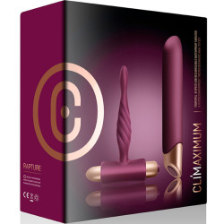 CLIMAXIMUM - RAPTURE KIT VIBRATOR CLASSIC + ANFÄNGER-ANALPLUG – Produktansicht 4