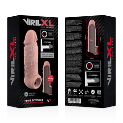VIRILXL - NATÜRLICHE PENISVERLÄNGERUNG AUS FLÜSSIGEM SILIKON V7 – Produktansicht 9