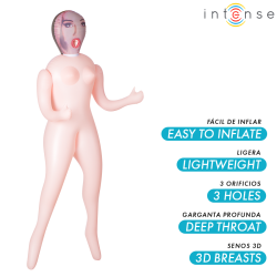 INTENSE DOLLS - MONIQUE AUFBLASBARE PUPPE MIT DREI ÖFFNUNGEN – Produktansicht 2