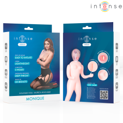 INTENSE DOLLS - MONIQUE AUFBLASBARE PUPPE MIT DREI ÖFFNUNGEN – Produktansicht 4