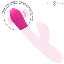 INTENSE - BRITNEY MULTIFUNKTIONS-RABBIT-VIBRATOR 23 CM ROSA – Produktansicht 7