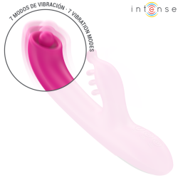 INTENSE - CHRISTINA MULTIFUNKTIONS-RABBIT-VIBRATOR 22,5 CM ROSA – Produktansicht 4