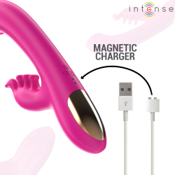 INTENSE - CHRISTINA MULTIFUNKTIONS-RABBIT-VIBRATOR 22,5 CM ROSA – Produktansicht 7