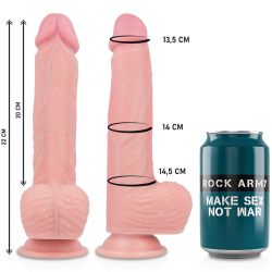 ROCKARMY - HARNESS + FLÜSSIGSILIKON VIBRATOR PREMIUM APACHE FERNBEDIENUNG 20.5 CM -O- 4.62 CM – Produktansicht 4