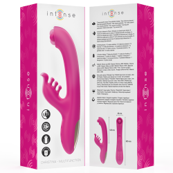 INTENSE - CHRISTINA MULTIFUNKTIONS-RABBIT-VIBRATOR 22,5 CM ROSA – Produktansicht 8