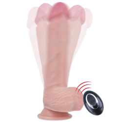 ROCKARMY - HARNESS + FLÜSSIGSILIKON VIBRATOR PREMIUM APACHE FERNBEDIENUNG 20.5 CM -O- 4.62 CM – Produktansicht 5