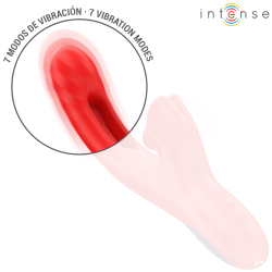 INTENSE - JESSICA MULTIFUNKTIONSVIBRATOR KLITORISSTIMULATION 24,8 CM ROT – Produktansicht 6