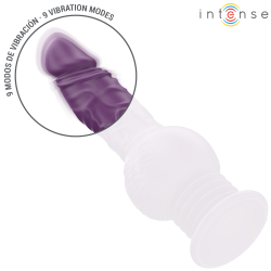 INTENSE - TATUM MULTIFUNKTIONSVIBRATOR MIT AUF- UND ABVIBRATION 24 CM LILA – Produktansicht 6