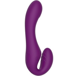XOCOON - 2 IN 1 STRAPLESS STRAP-ON VIBRATOR MIT FERNBEDIENUNG LILA – Produktansicht 11