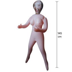 HIDDEN DESIRE - HORNY GRANNY GEILE OMA AUFBLASBARE PUPPE 145 CM – Produktansicht 2