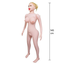 HIDDEN DESIRE - LUSTY LOLA AUFBLASBARE PUPPE 145 CM – Produktansicht 2
