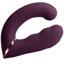 ROCKS-OFF - GEMINI DUAL VIBRATOR G-SPOT KLITORIS STIMULATOR LILA – Produktansicht 2