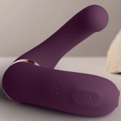 ROCKS-OFF - GEMINI DUAL VIBRATOR G-SPOT KLITORIS STIMULATOR LILA – Produktansicht 5
