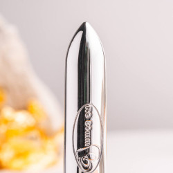 ROCKS-OFF - RO-80 CHROM VIBRIERENDES BULLET SILBER – Produktansicht 2
