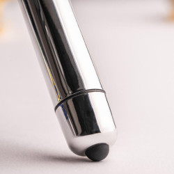 ROCKS-OFF - RO-80 CHROM VIBRIERENDES BULLET SILBER – Produktansicht 3