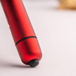 ROCKS-OFF - RO-90 SCARLET VELVET VIBRIERENDES BULLET ROT – Produktansicht 3