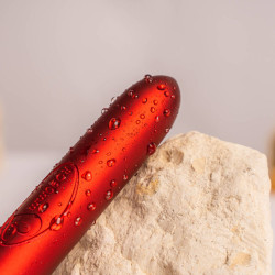 ROCKS-OFF - RO-90 SCARLET VELVET VIBRIERENDES BULLET ROT – Produktansicht 6