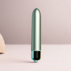 ROCKS-OFF - RO-90 AQUA LILY VIBRIERENDES BULLET WASSERGRÜN – Produktansicht 3