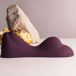 ROCKS-OFF - RUBY GLOW PURPLE SIT-ON VIBRATOR – Produktansicht 4