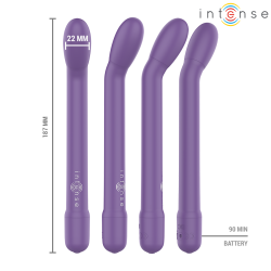 INTENSE - KARLIE WIEDERAUFLADBARER G-SPOT-STIMULATOR LILA – Produktansicht 3