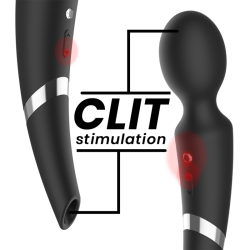BLACK&SILVER - BECK STAB UND SAUGNAPF 2 IN 1 SILIKON – Produktansicht 5