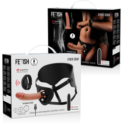 FETISH SUBMISSIVE CYBER STRAP - GURT MIT DILDO- UND BULLET-FERNBEDIENUNGS-UHRENTECHNOLOGIE – Produktansicht 14
