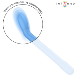 INTENSE - KARLIE WIEDERAUFLADBARER G-PUNKT-STIMULATOR BLAU – Produktansicht 6