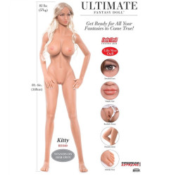 EXTREME TOYZ - PIPEDREAM EXTREME ULTIMATE FANTASY PUPPEN KITTY 168 CM – Produktansicht 13