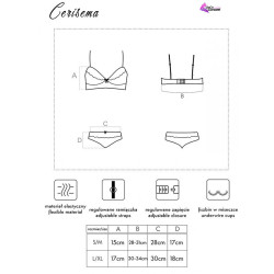 LIVCO CORSETTI FASHION - CERISEMA LC 21005 BH + – Produktansicht 5