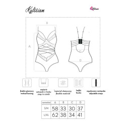LIVCO CORSETTI FASHION - KYLSSIAM LC 90613 KÖRPER SCHWARZ – Produktansicht 6