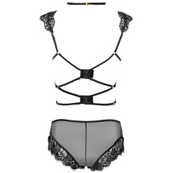 LIVCO CORSETTI FASHION - PALMENOM LC 90614 BH + HÖSCHEN SCHWARZ – Produktansicht 4