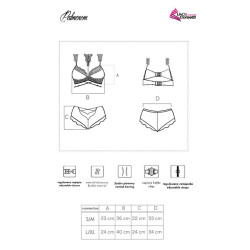 LIVCO CORSETTI FASHION - PALMENOM LC 90614 BH + HÖSCHEN SCHWARZ – Produktansicht 7