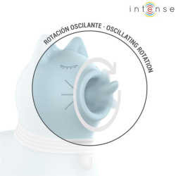 INTENSE - DUCHESS STIMULATOR MIT ROTIERENDER ZUNGE 360º BLAU – Produktansicht 5
