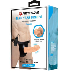 PRETTY LOVE - GURT-HOSE MIT VIBRATIONSDILDO INKLUSIVE – Produktansicht 11